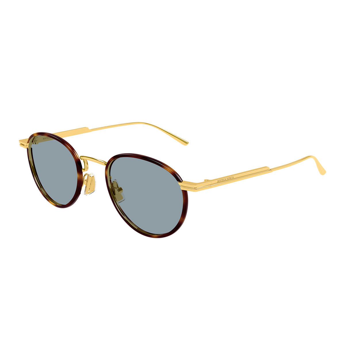 Bottega Veneta Occhiali da Sole BV1389S 002 Oro/Blu Uomo