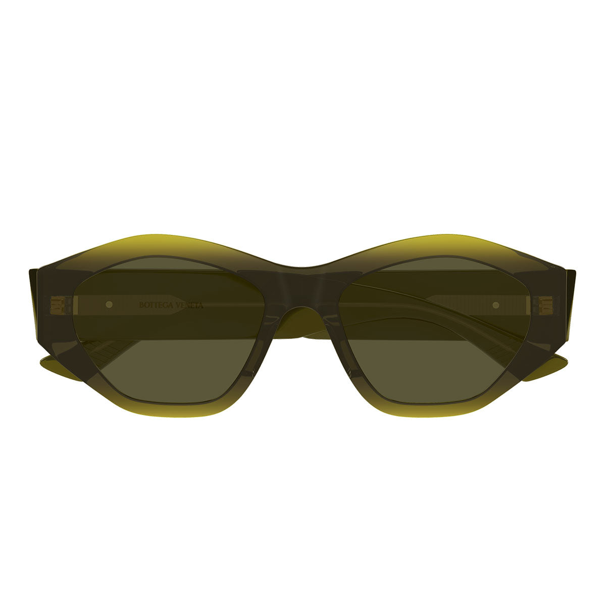Bottega Veneta Occhiali da Sole BV1408S 003 Verde/Verde Donna