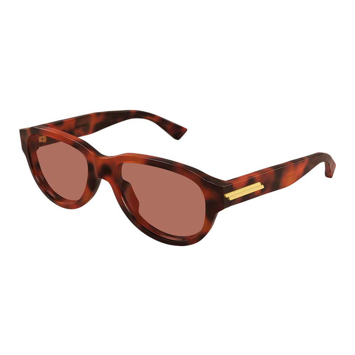 Bottega Veneta Occhiali da Sole BV1410S 002 Marrone/Rosso Uomo 2