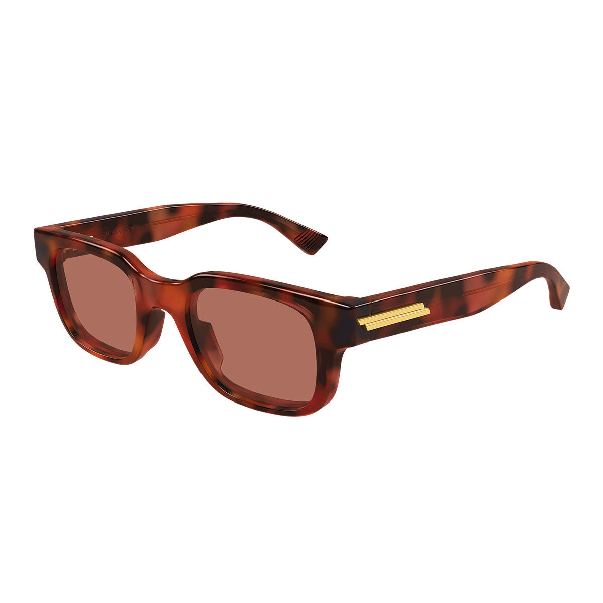 Bottega Veneta Occhiali da Sole BV1411S 002 Marrone/Rosso Uomo