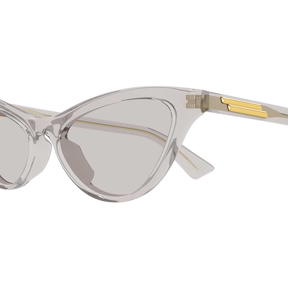 Bottega Veneta Occhiali da Sole BV1414S 003 Grigio/Grigio Donna 3