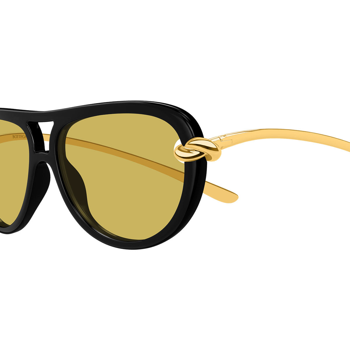 Bottega Veneta Occhiali da Sole BV1418S 001 Oro/Giallo Donna