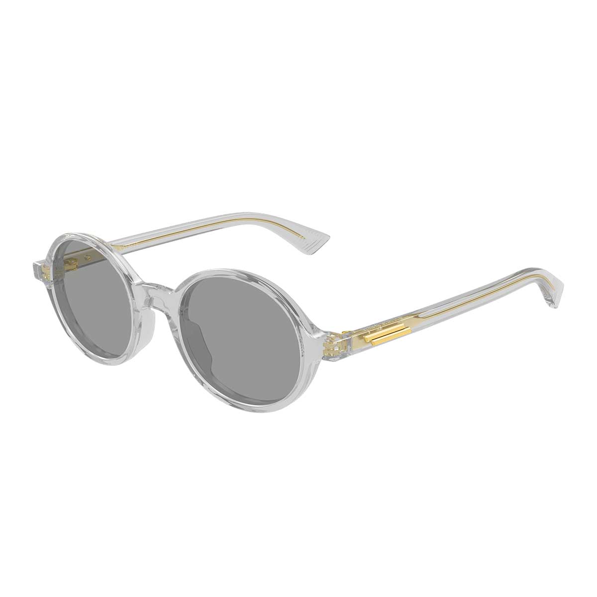 Bottega Veneta Occhiali da Sole BV1430S 004 Grigio/Grigio Unisex 2