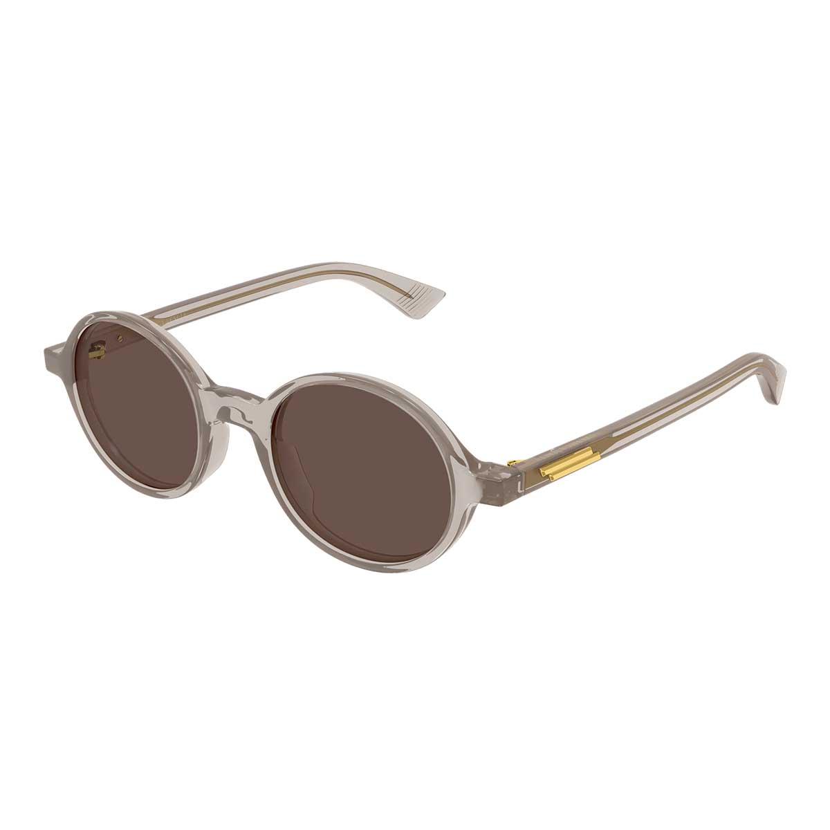 Bottega Veneta Occhiali da Sole BV1430S 008 Marrone/Marrone Unisex 2