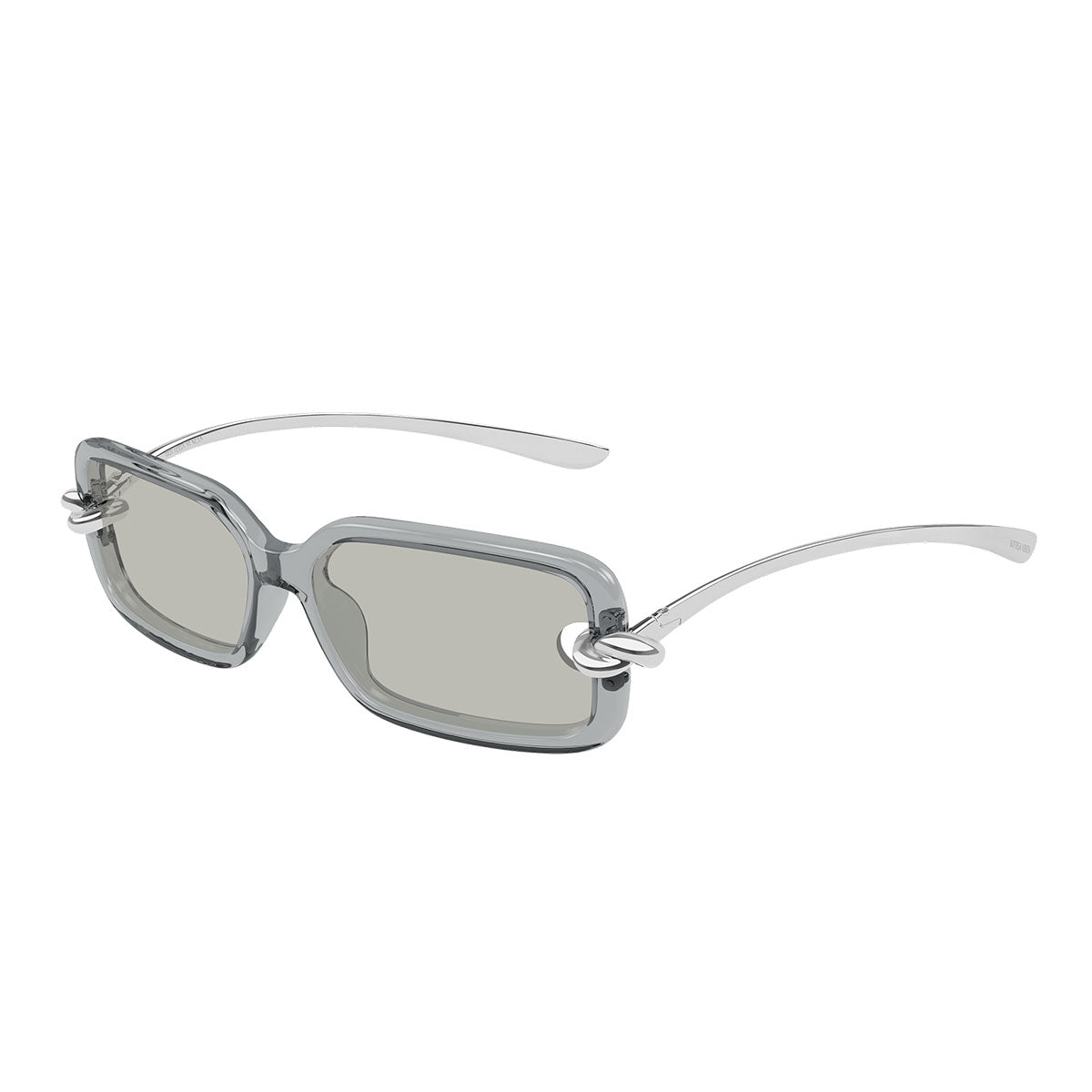 Bottega Veneta Occhiali da Sole BV1439S 004 Argento/Grigio Donna