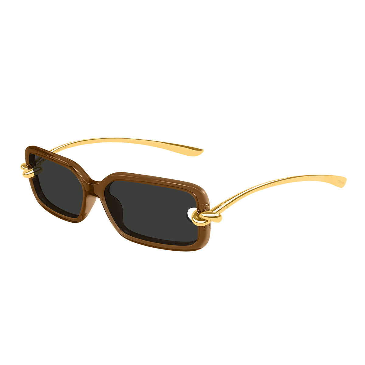 Bottega Veneta Occhiali da Sole BV1439S 005 OroMarrone/Grigio Donna