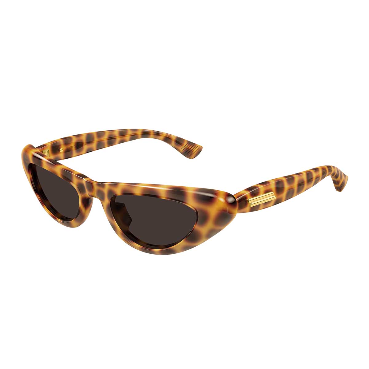 Bottega Veneta Occhiali da Sole BV1450S 002 Marrone/Marrone Donna 2