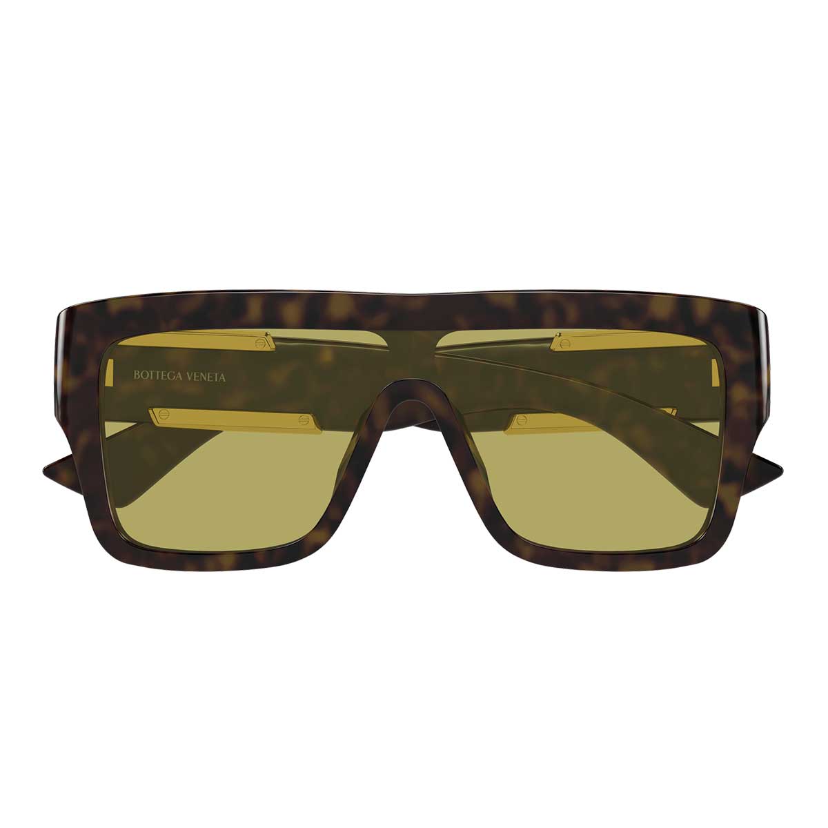 Bottega Veneta Occhiali da Sole BV1451S 002 Marrone/Giallo Unisex