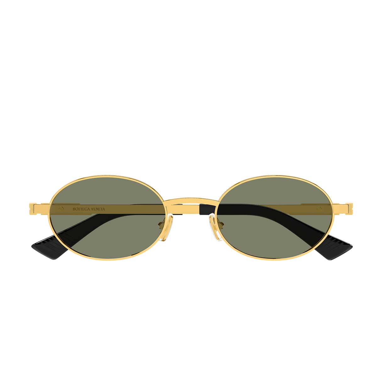 Bottega Veneta Occhiali da Sole BV1470S 004 Oro/Verde Unisex
