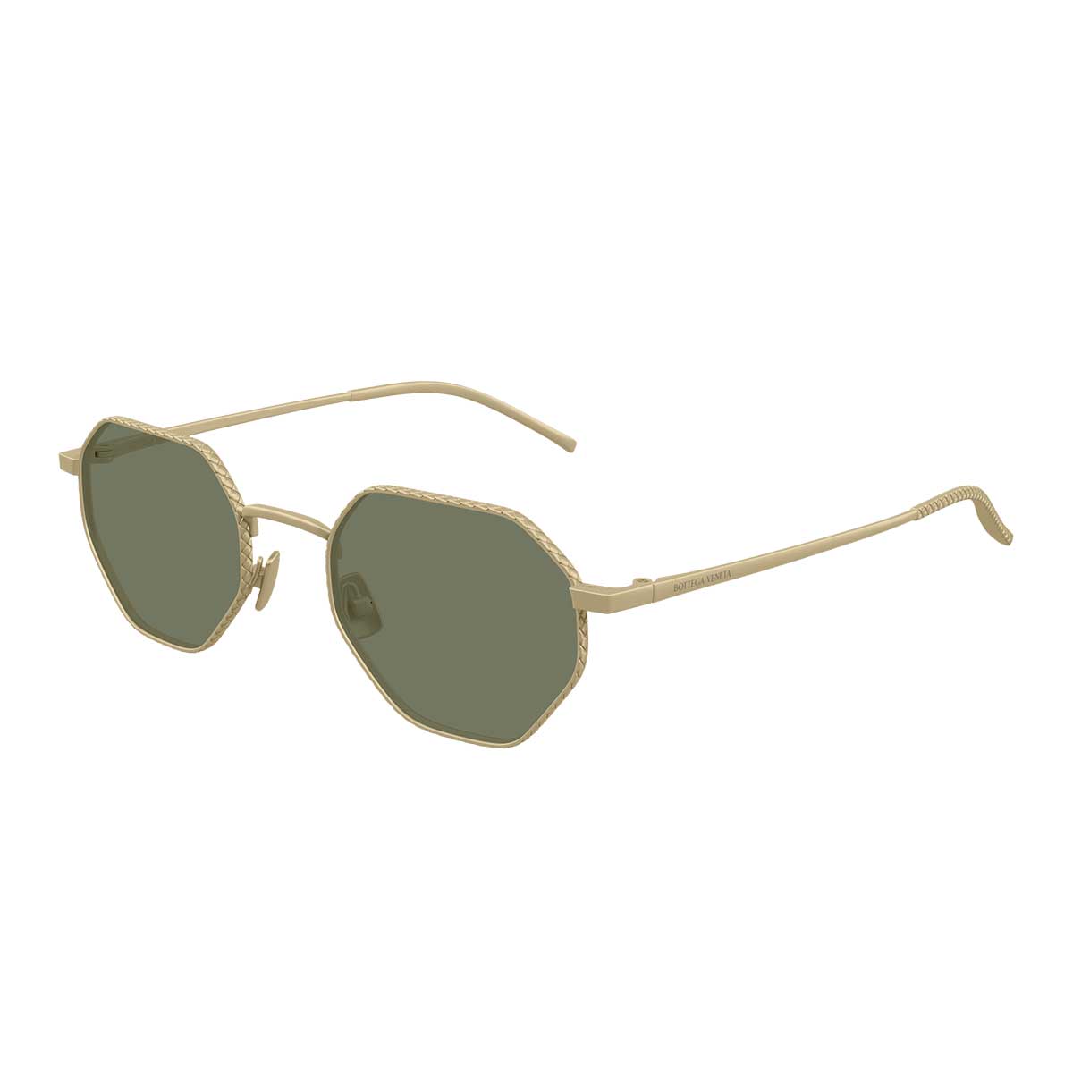 Bottega Veneta Occhiali da Sole BV1471S 003 Bronzo/Verde Unisex 2