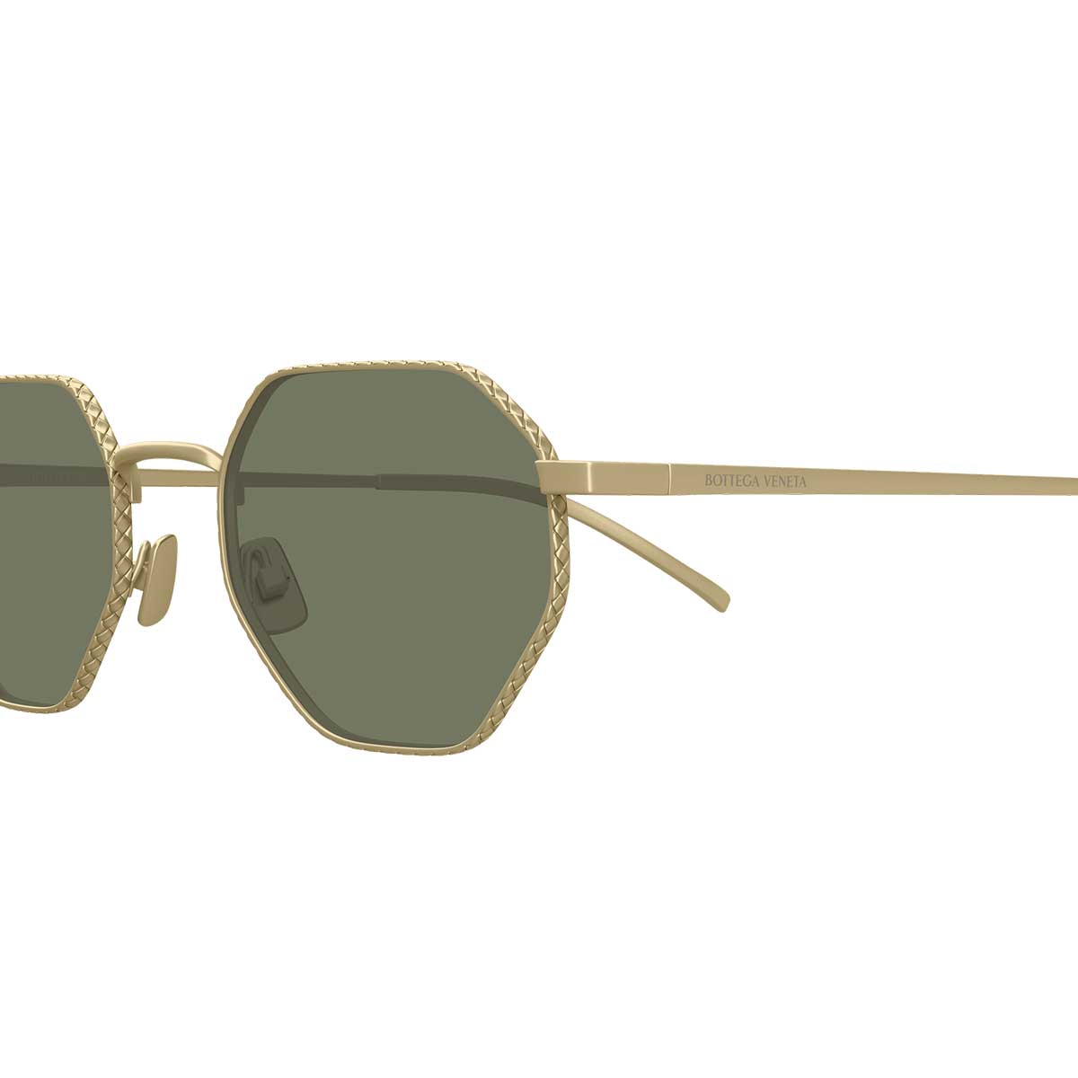 Bottega Veneta Occhiali da Sole BV1471S 003 Bronzo/Verde Unisex 3