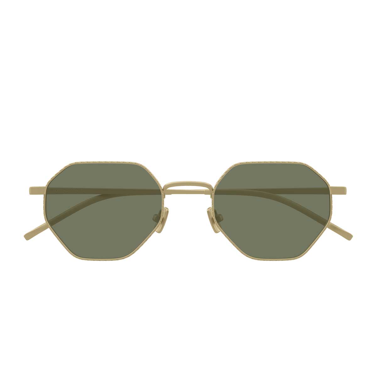 Bottega Veneta Occhiali da Sole BV1471S 003 Bronzo/Verde Unisex