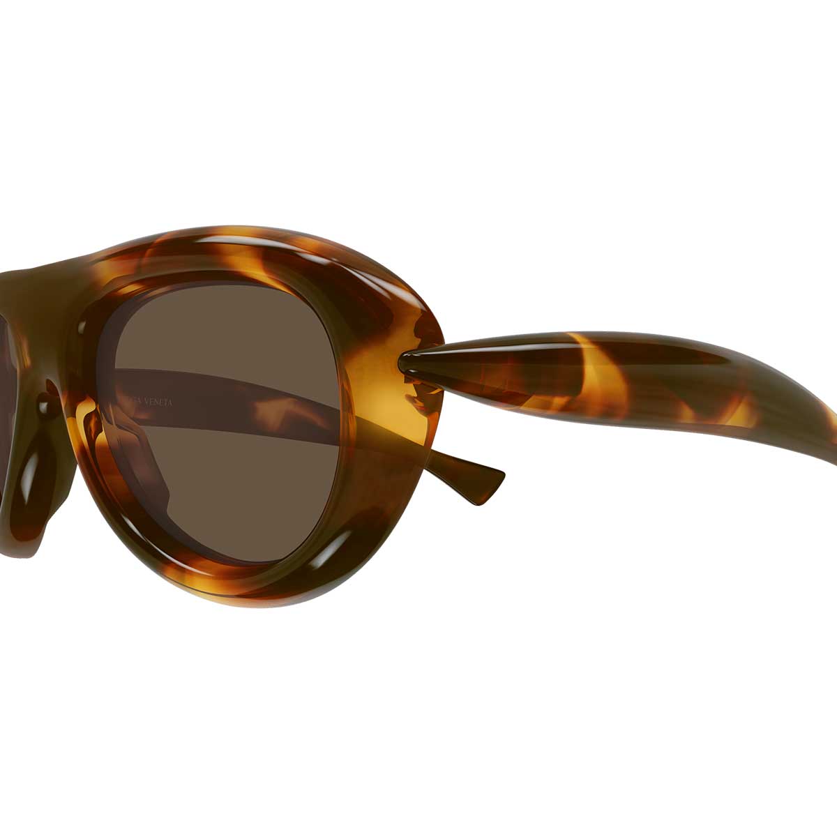 Bottega Veneta Occhiali da Sole BV1483S 002 Marrone/Marrone Unisex
