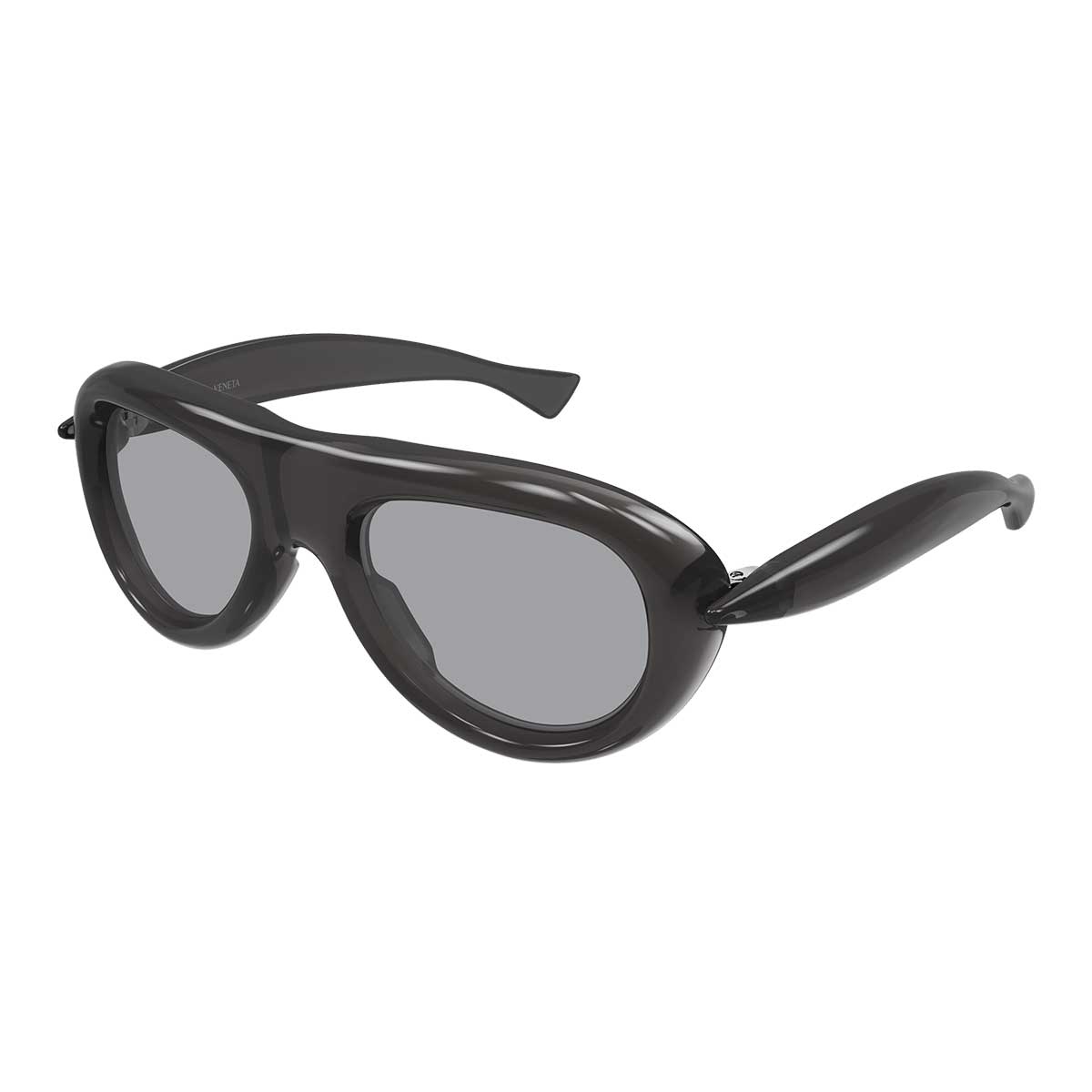 Bottega Veneta Occhiali da Sole BV1483S 003 Grigio/Grigio Unisex