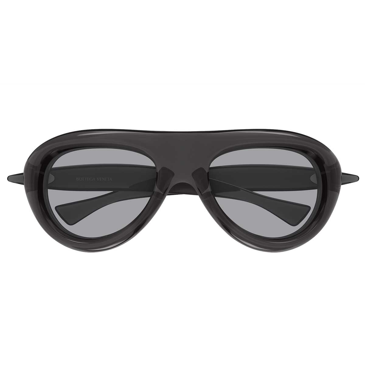 Bottega Veneta Occhiali da Sole BV1483S 003 Grigio/Grigio Unisex