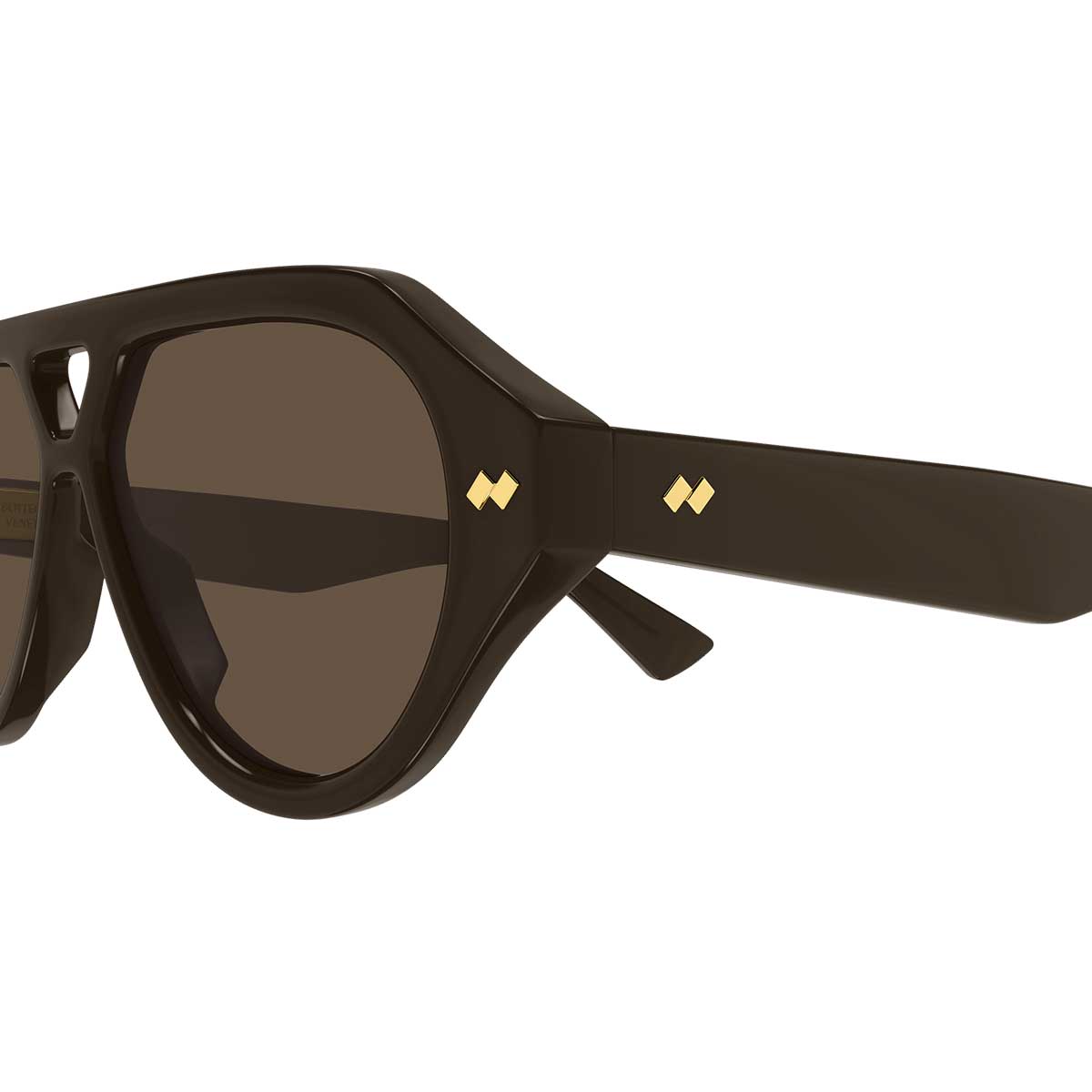 Bottega Veneta Occhiali da Sole BV1485S 004 Marrone/Marrone Unisex