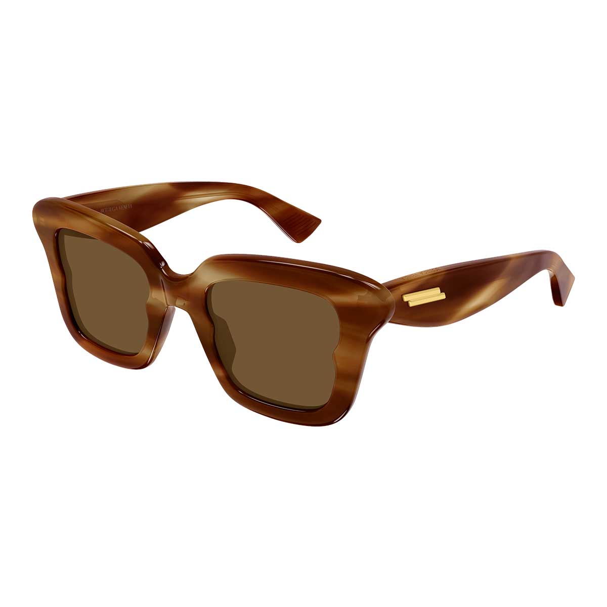 Bottega Veneta Occhiali da Sole BV1493S 002 Marrone/Marrone Donna 2
