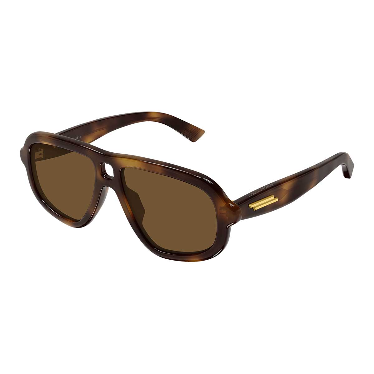 Bottega Veneta Occhiali da Sole BV1494S 002 Marrone/Marrone Unisex 2