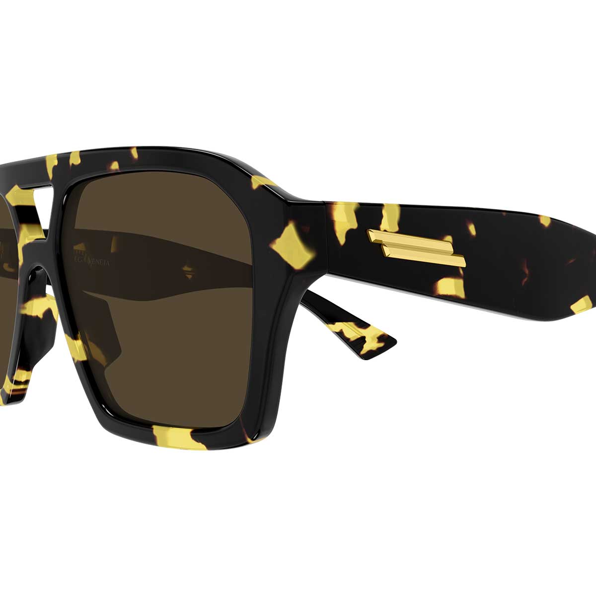 Bottega Veneta Occhiali da Sole BV1501S 002 Marrone/Marrone Unisex 3