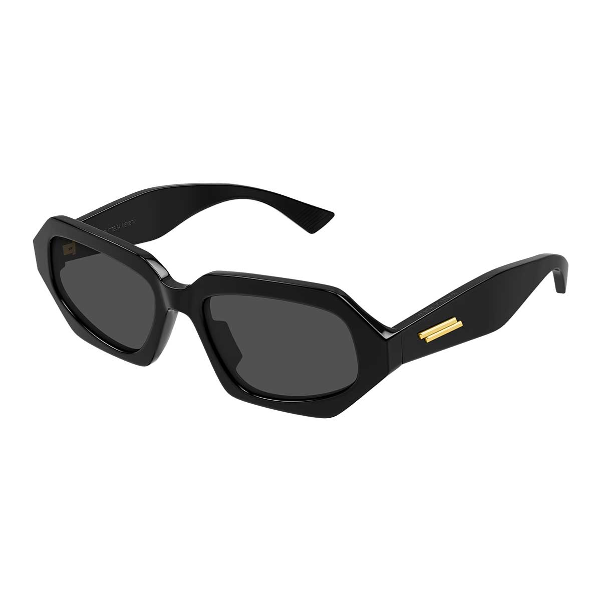 Bottega Veneta Occhiali da Sole BV1502S 001 Nero/Grigio Unisex 2
