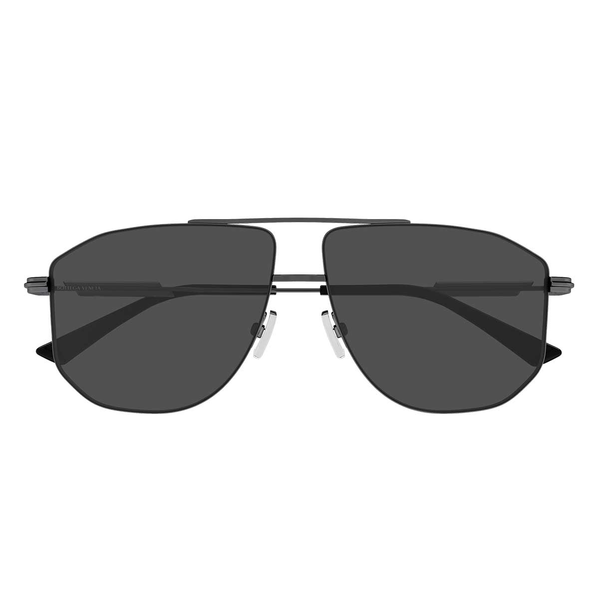 Bottega Veneta Occhiali da Sole BV1509S 001 Rutenio/Grigio Unisex