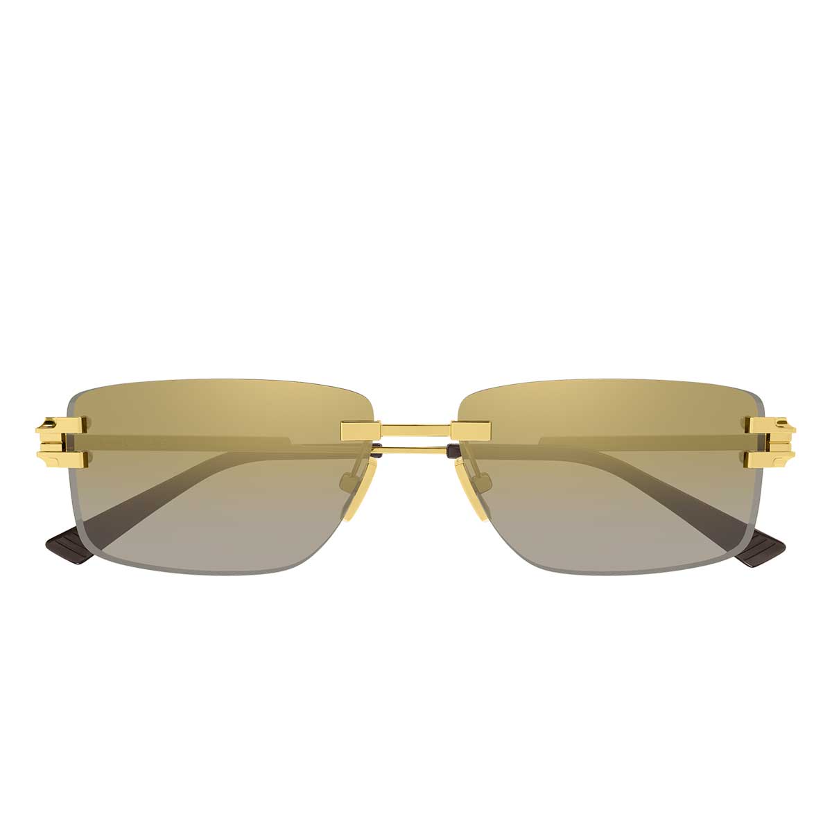 Bottega Veneta Occhiali da Sole BV1511S 002 Oro/Grigio Unisex