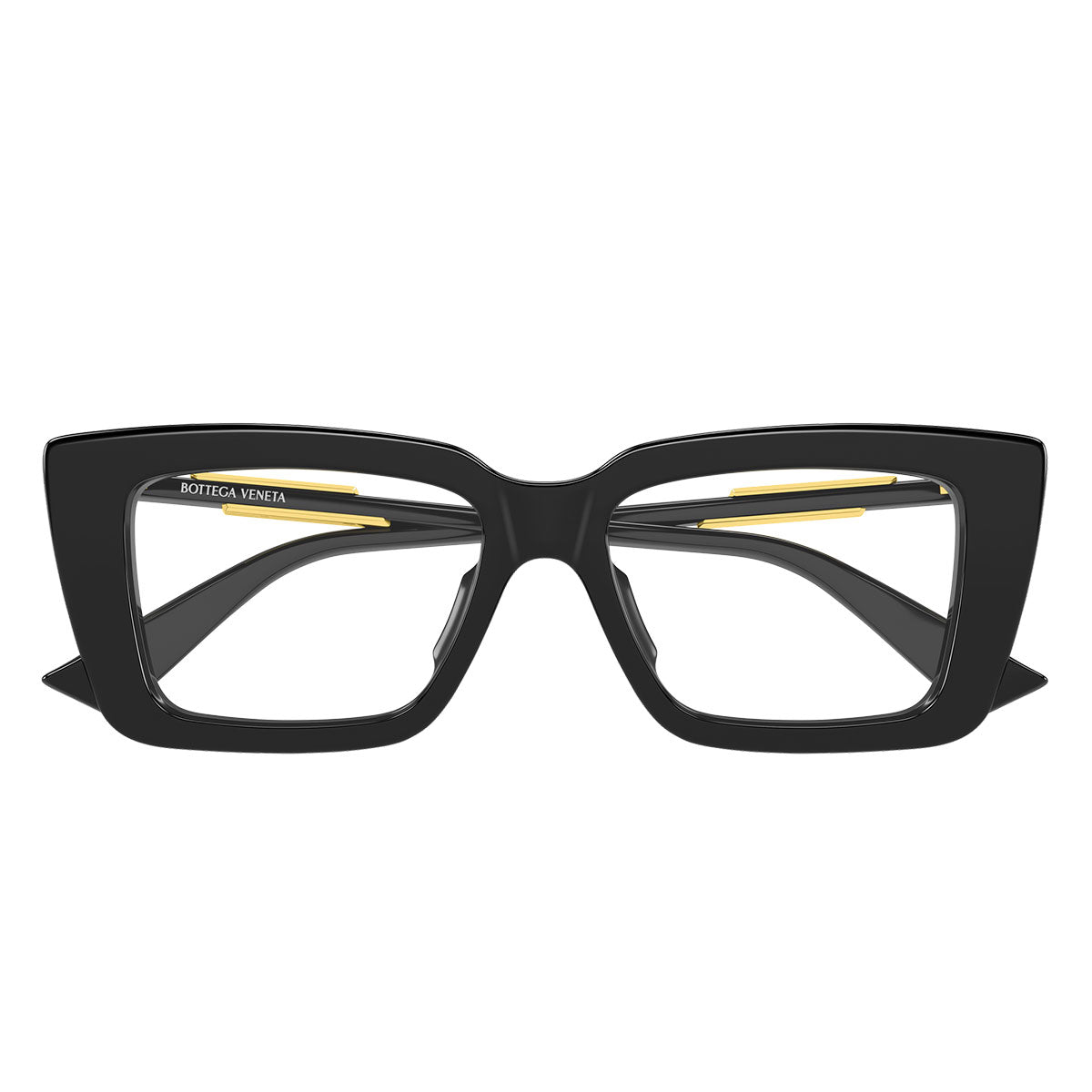Bottega Veneta Occhiali da Vista BV1448O 001 Nero/Trasparente Donna