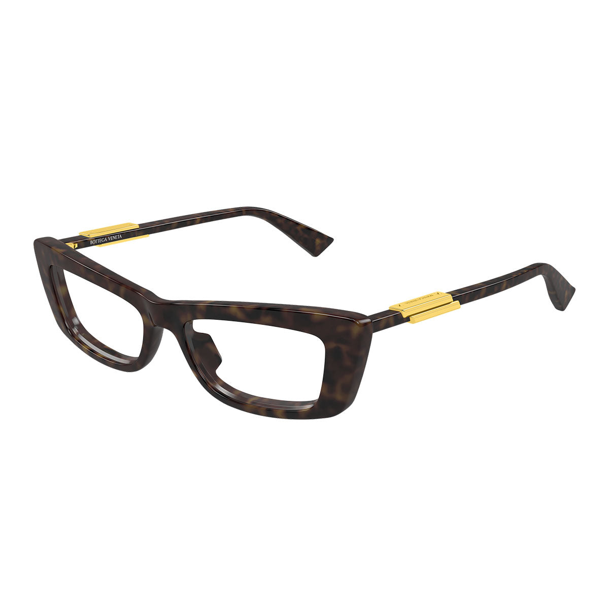 Bottega Veneta Occhiali da Vista BV1449O 002 Marrone/Trasparente Donna 2