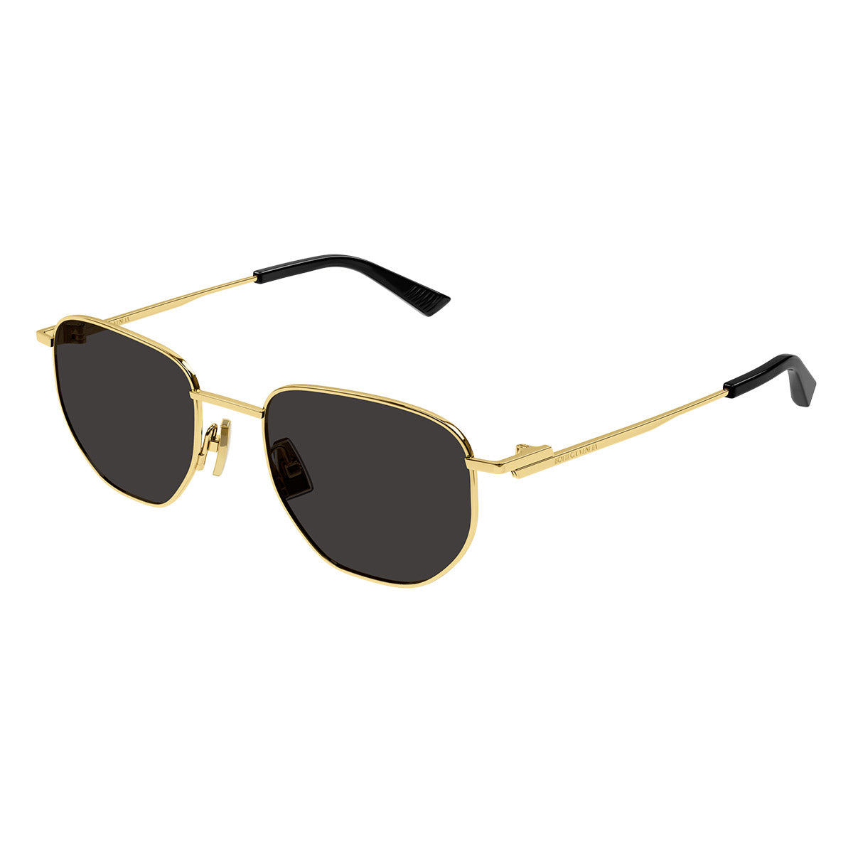 Bottega Veneta Occhiali da Sole BV1301S 001 Oro/Grigio Unisex