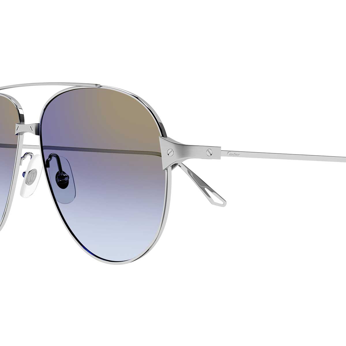 Cartier Occhiali da Sole CT0298S 010 Argento/Viola Donna