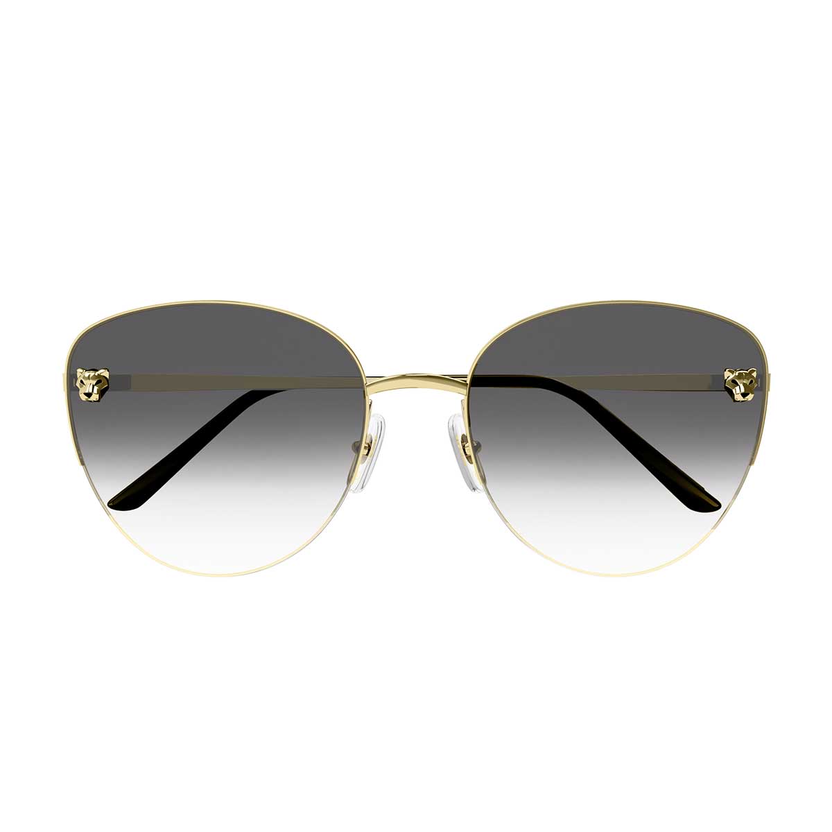 Cartier Occhiali da Sole CT0301S 001 Oro/Grigio Donna