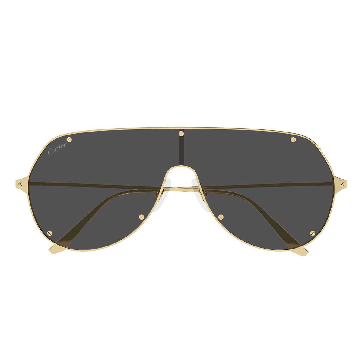 Cartier Occhiali da Sole CT0324S 001 Oro/Grigio Uomo