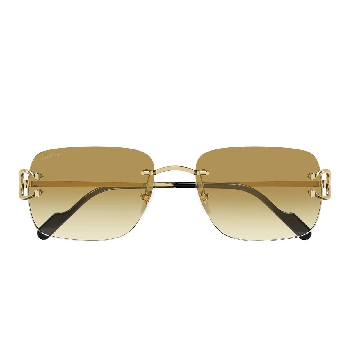 Cartier Occhiali da Sole CT0330S 003 Oro/Giallo Uomo
