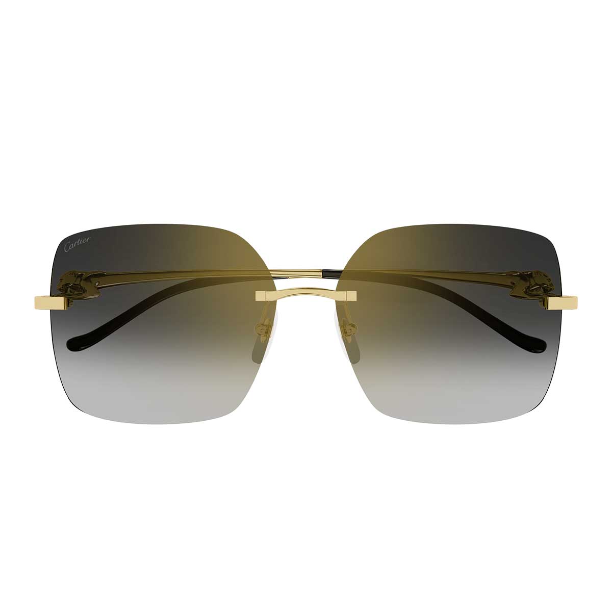 Cartier Occhiali da Sole CT0359S 001 Oro/Grigio Donna