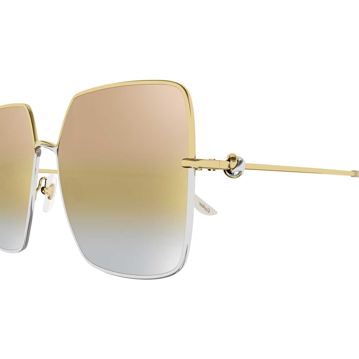 Cartier Occhiali da Sole CT0361S 003 Oro/Oro Donna