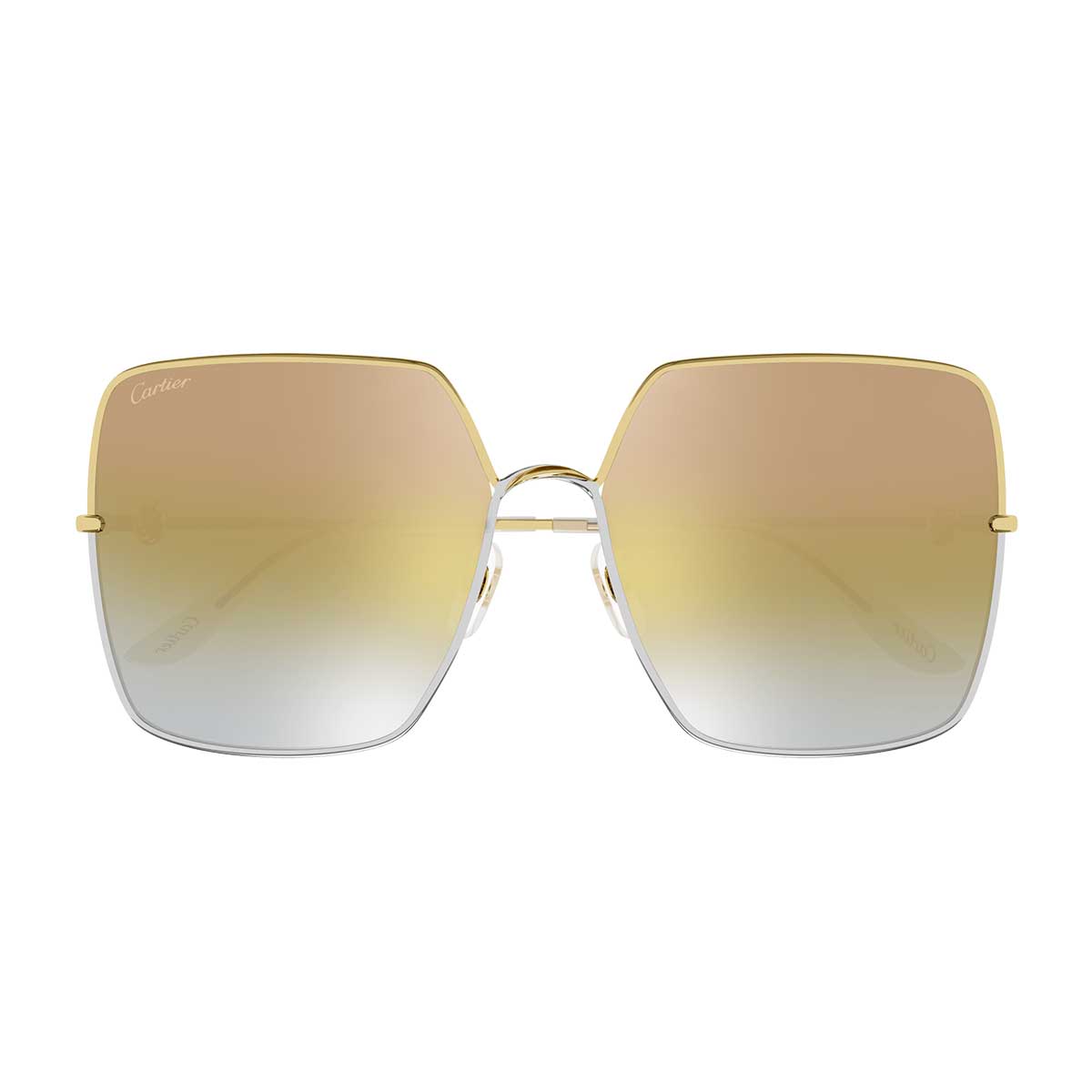 Cartier Occhiali da Sole CT0361S 003 Oro/Oro Donna