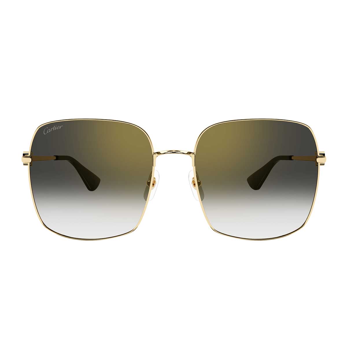 Cartier Occhiali da Sole CT0401S 001 Oro/Grigio Donna 4