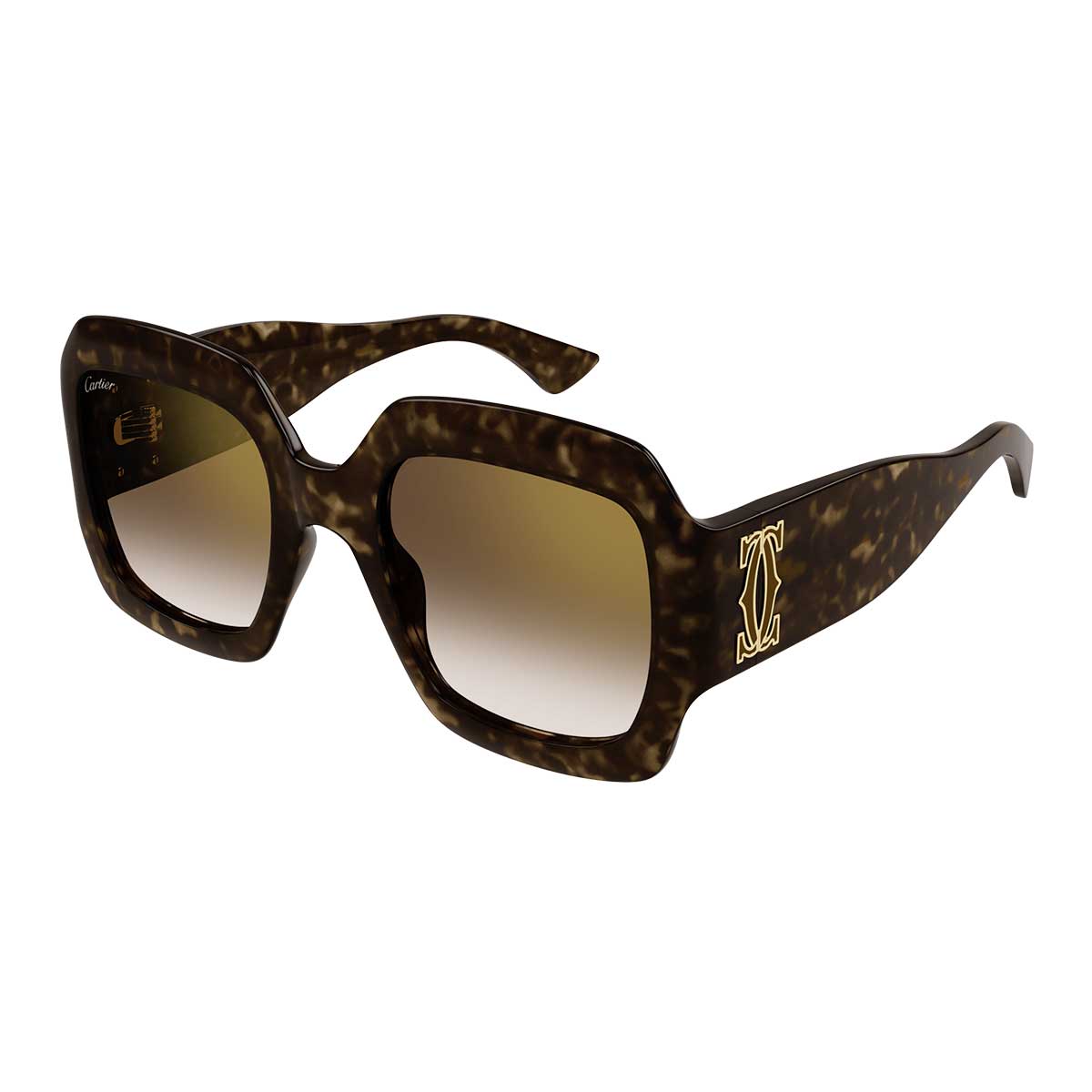 Cartier Occhiali da Sole CT0434S 002 Marrone/Marrone Donna 2