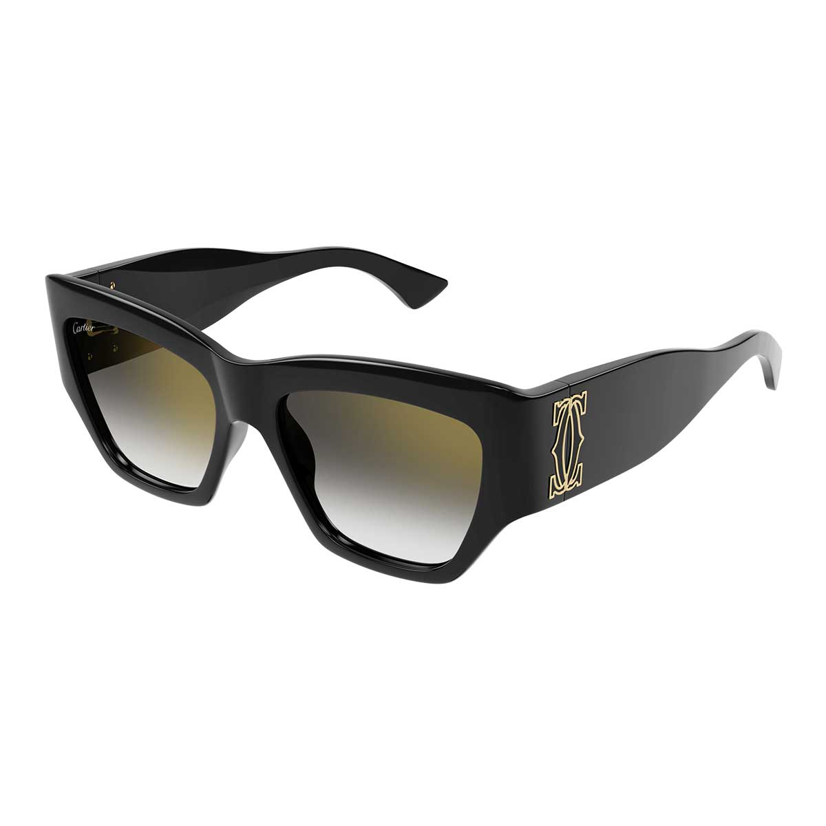 Cartier Occhiali da Sole CT0435S 001 Nero/Grigio Donna 2