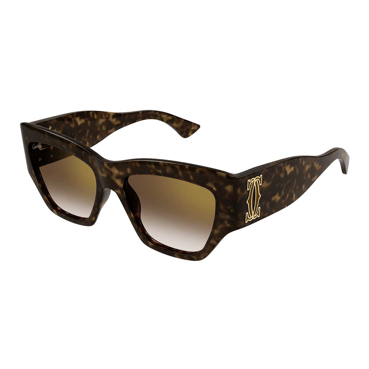 Cartier Occhiali da Sole CT0435S 002 Marrone/Marrone Donna 2