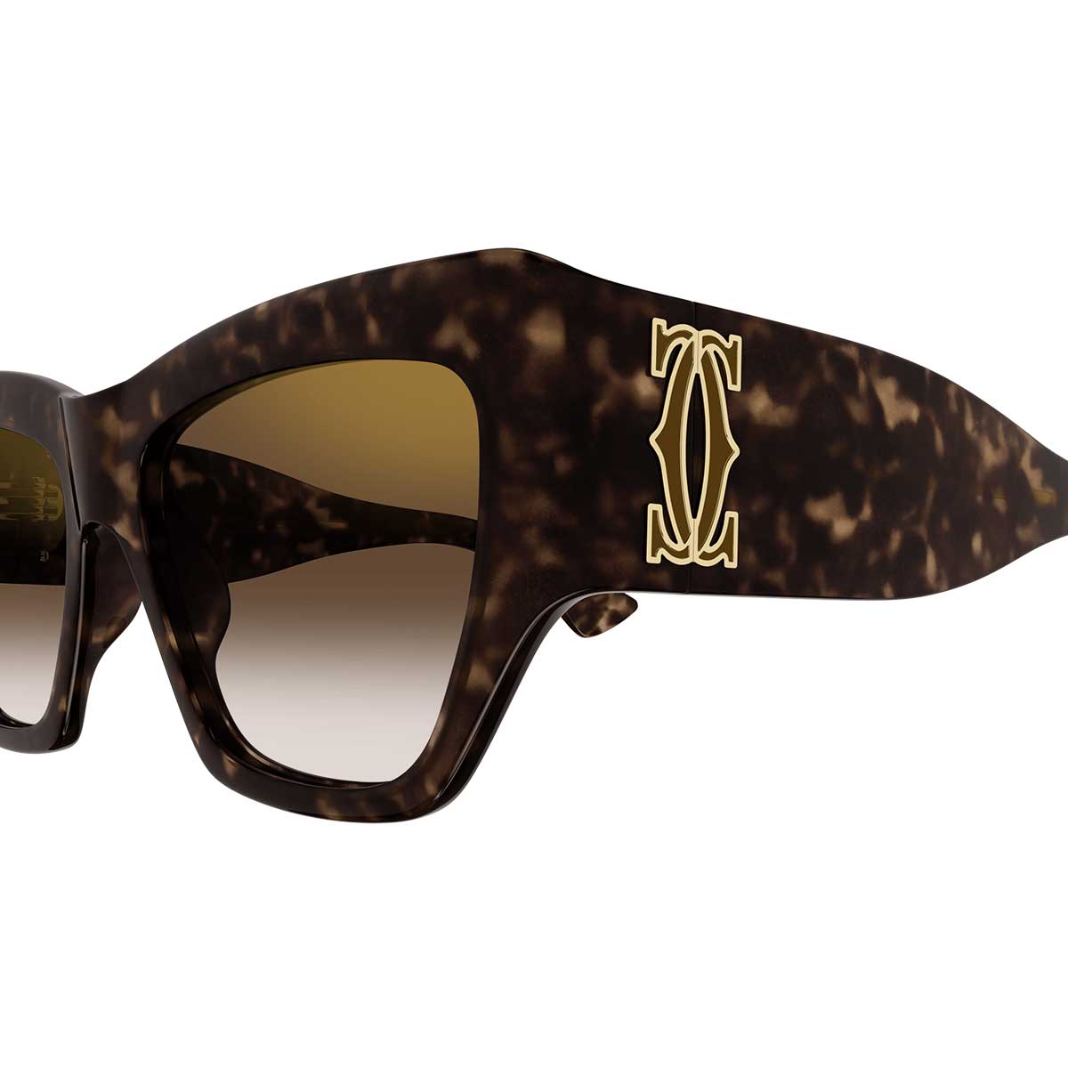 Cartier Occhiali da Sole CT0435S 002 Marrone/Marrone Donna 3