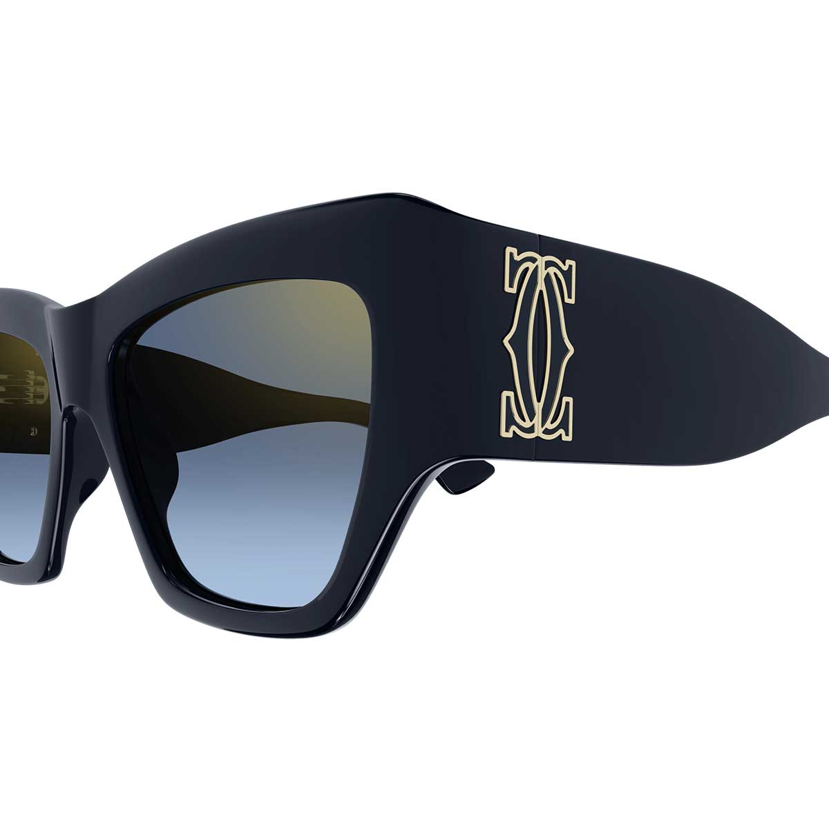 Cartier Occhiali da Sole CT0435S 004 Blu/Blu Donna 3