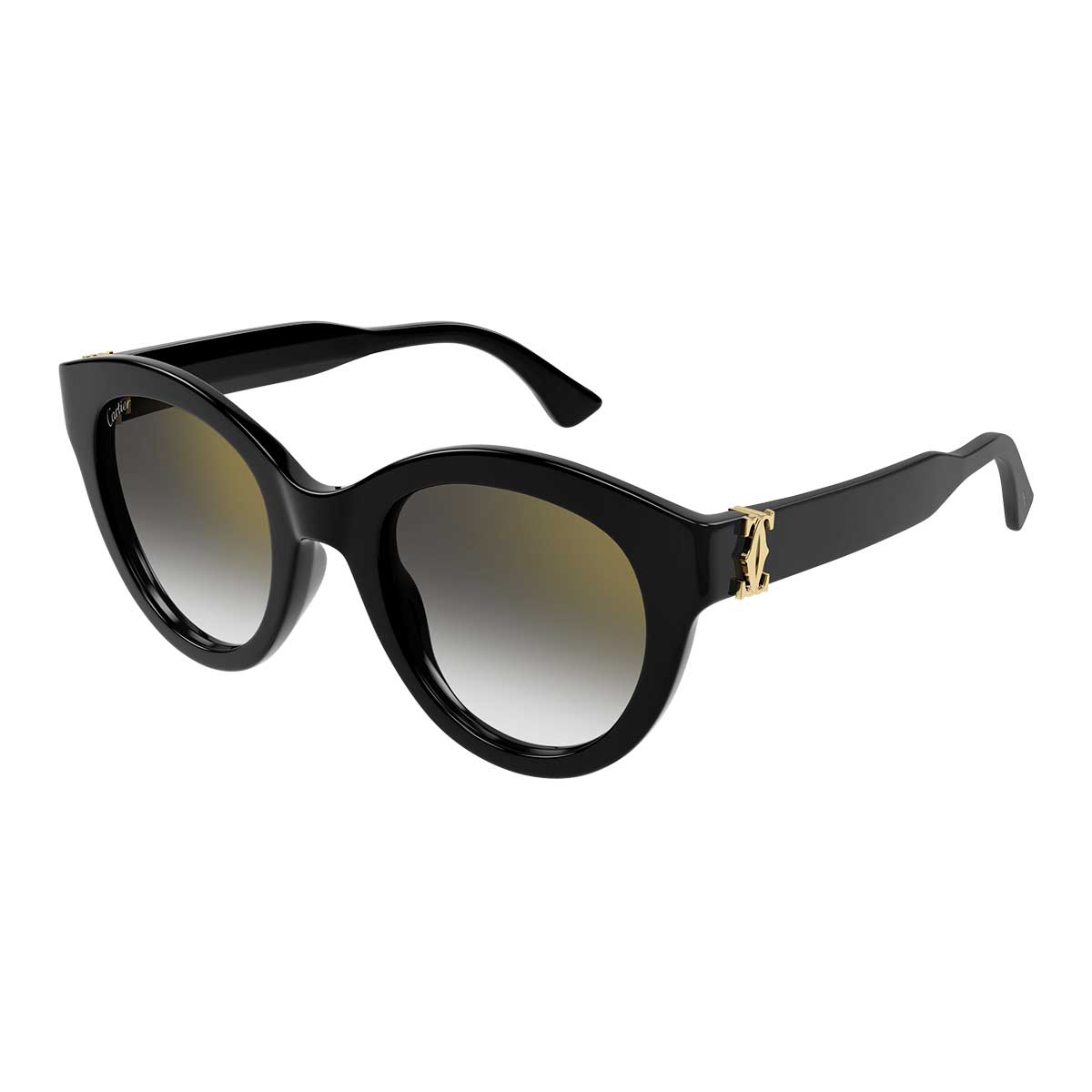 Cartier Occhiali da Sole CT0436S 001 Nero/Grigio Donna 2