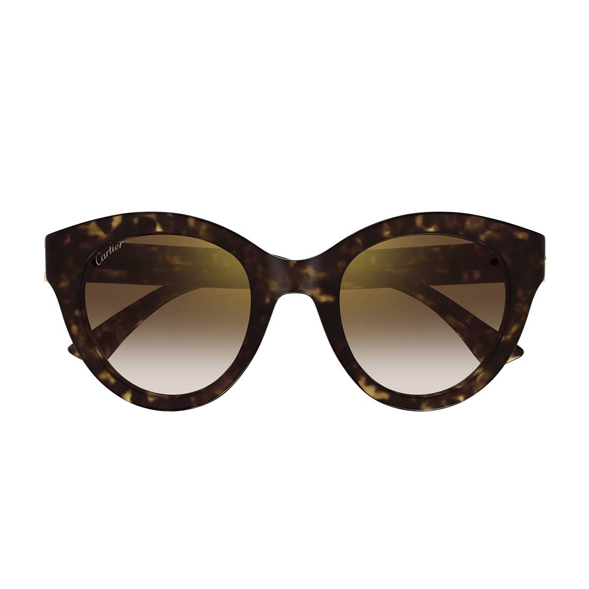 Cartier Occhiali da Sole CT0436S 002 Marrone/Marrone Donna