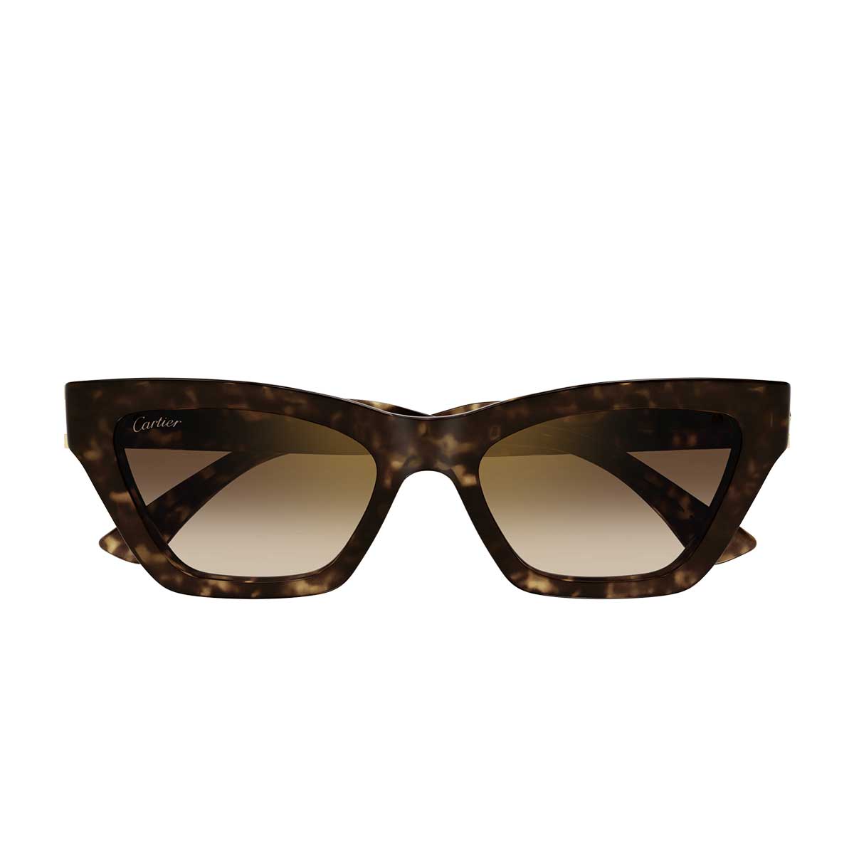Cartier Occhiali da Sole CT0437S 002 Marrone/Marrone Donna