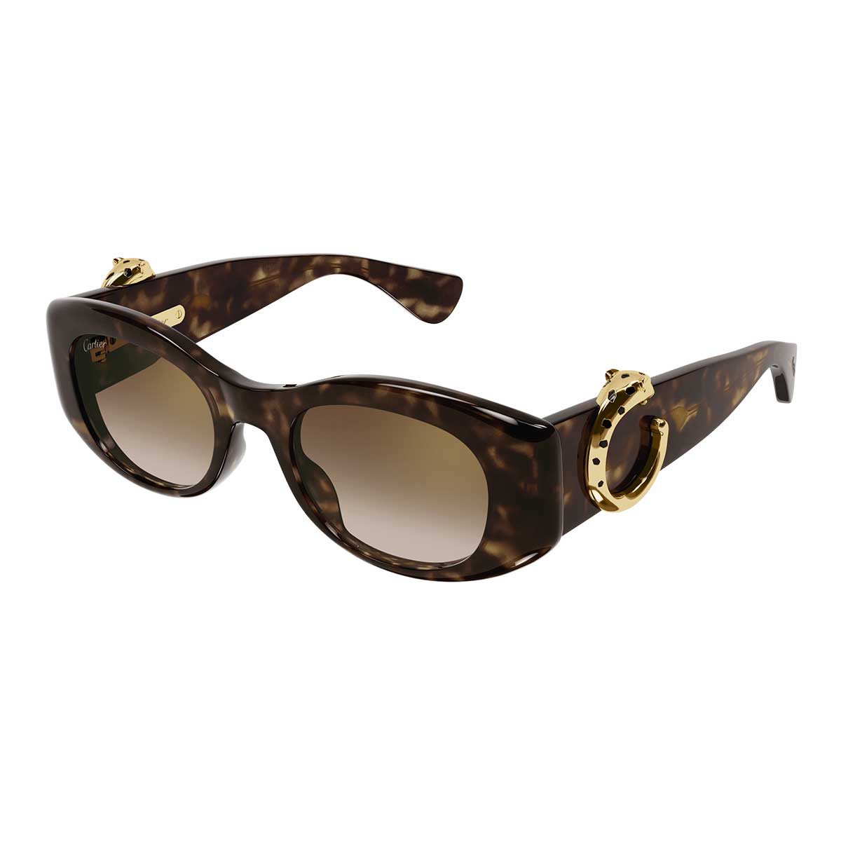 Cartier Occhiali da Sole CT0472S 002 Marrone/Marrone Donna 2