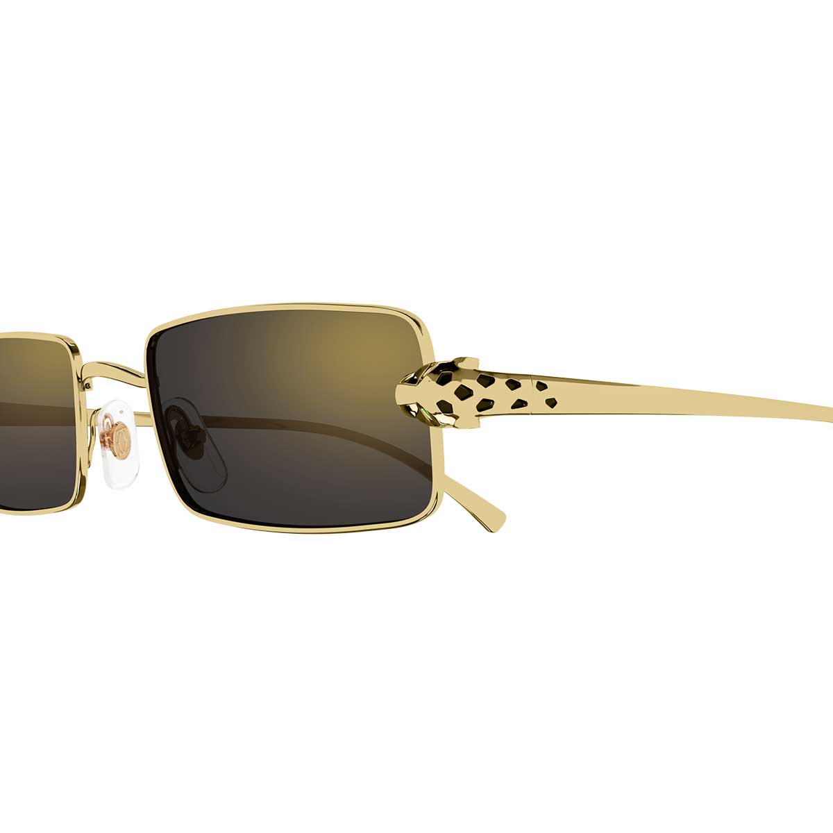 Cartier Occhiali da Sole CT0473S 001 Oro/Grigio Unisex 3