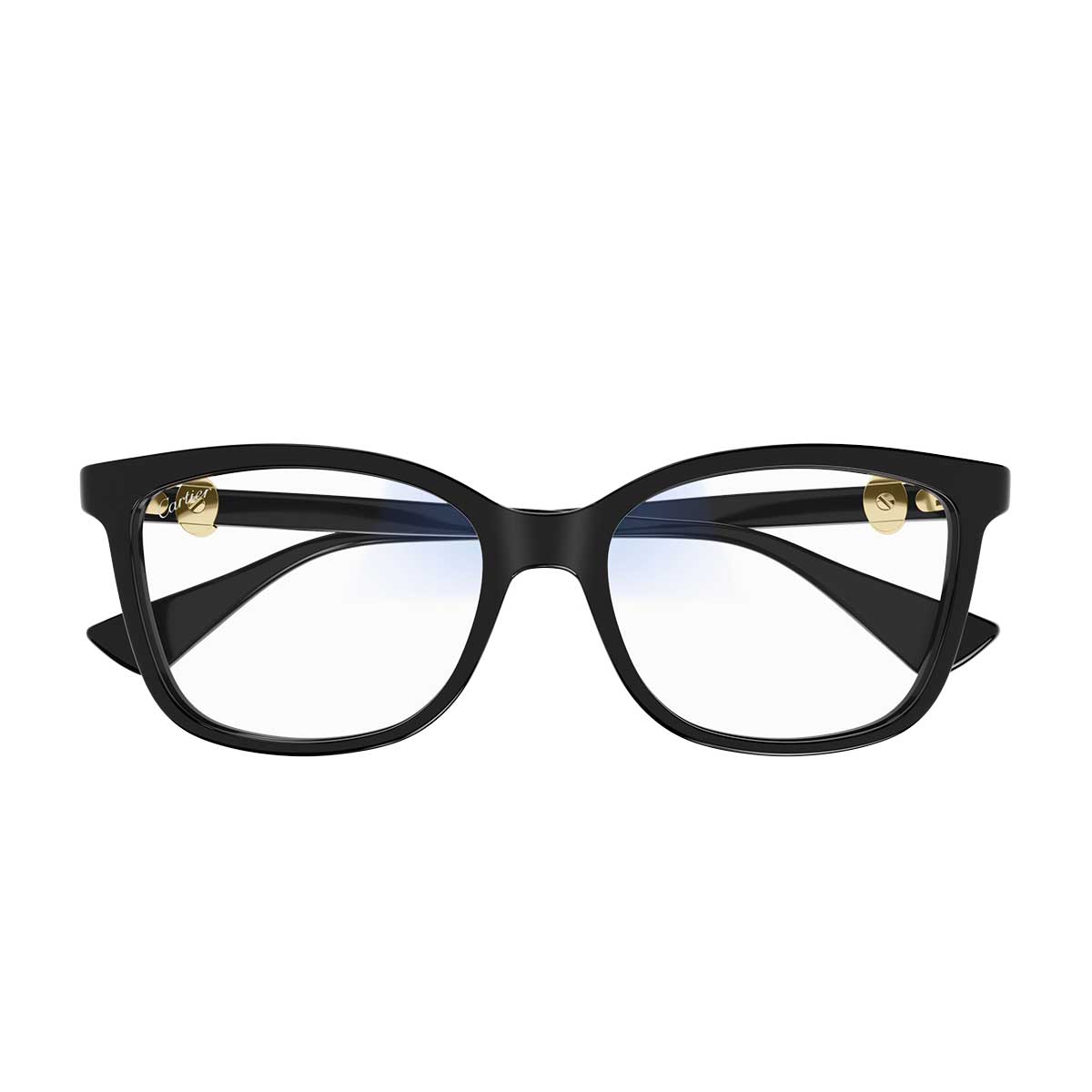 Cartier Occhiali da Sole CT0493S 001 Nero/Trasparente Donna Fotocromatici