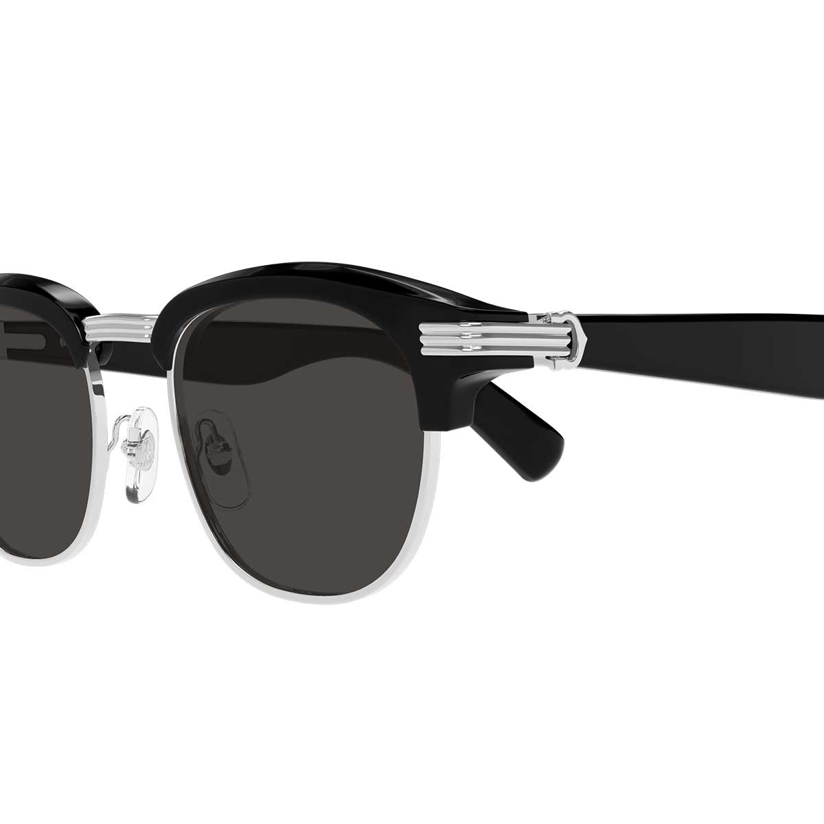 Cartier Occhiali da Sole CT0496S 001 Nero/Grigio Uomo 3