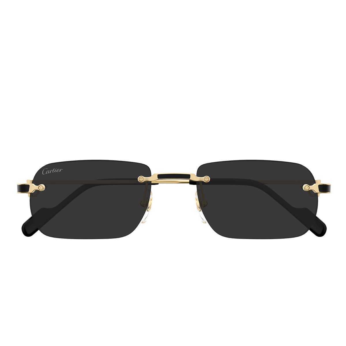 Cartier Occhiali da Sole CT0498S 001 Oro/Grigio Uomo